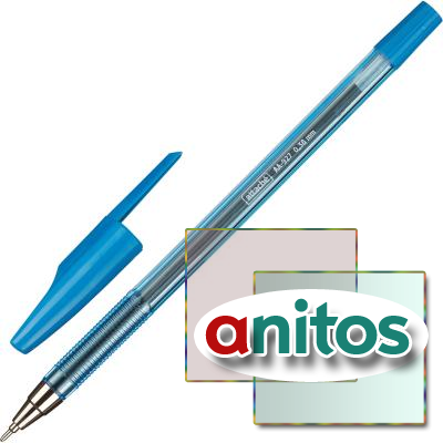 Ручка шариковая Attache AA-927 игольч.наконеч, синий стерж., 0,38/0,5мм
