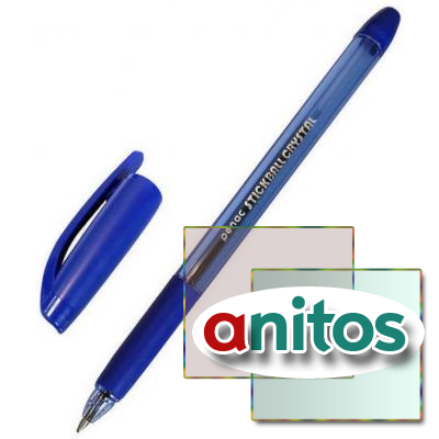 Ручка шариковая неавтоматическая PENAC StickBall CRYST.0,7мм син BA3402-03F