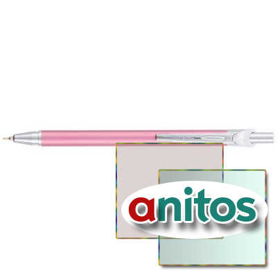 Шариковая ручка Pierre Cardin Actuel, цвет - розовый. Упаковка Р-1