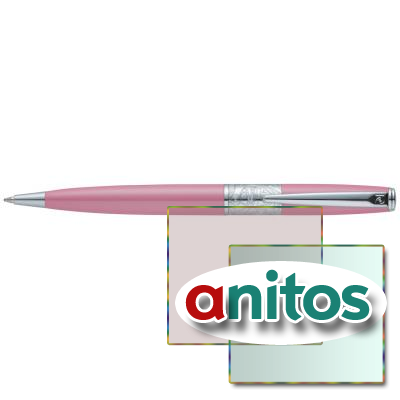 Шариковая ручка Pierre Cardin BARON, цвет - розовый. Упаковка В.