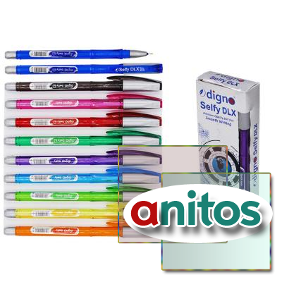 Ручка шариковая с чернилами на масляной основе DIGNO 