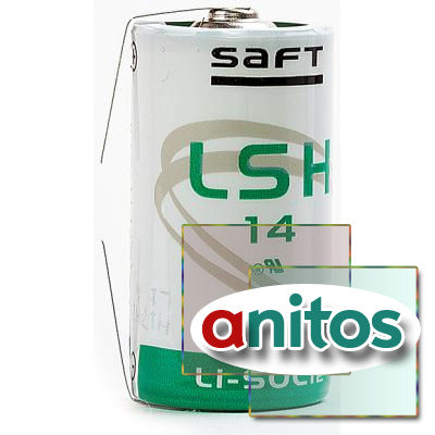 Промышленный литиевый спецэлемент SAFT LSH 14 CNR C с лепестковыми выводами