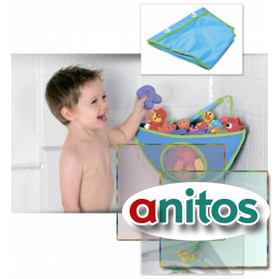 Сетка для ванной для хранения игрушек (Toy Organizer for bath toys)