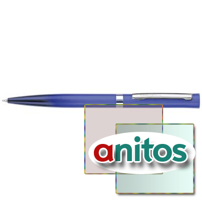 Шариковая ручка Pierre Cardin ACTUEL,  цвет - двухтоновый:синий/черный. Упаковка P-1