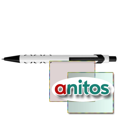 Шариковая ручка Pierre Cardin ACTUEL. Корпус - алюминий, отделка - металл и силикон.Цвет - белый.