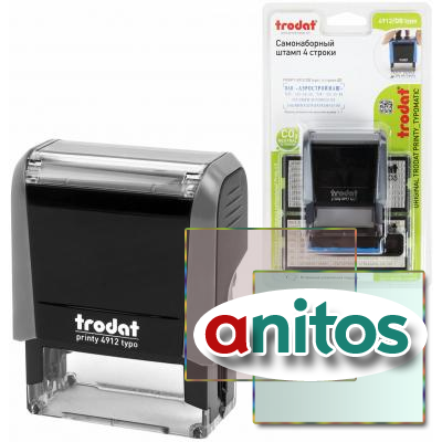   4-, 4718  , TRODAT 4912P4/DB,  ,   , 43215