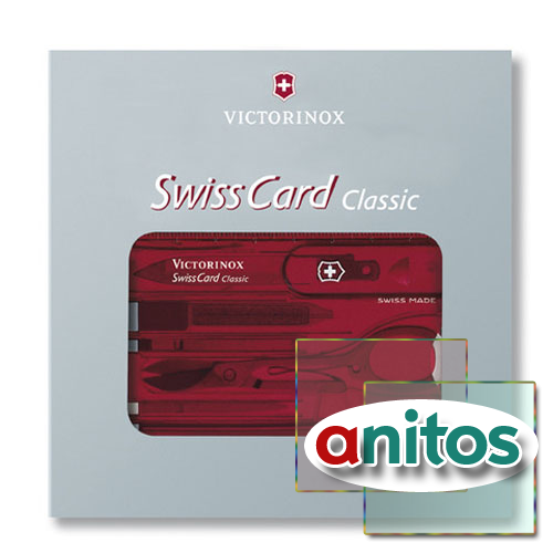 Швейцарская карточка Victorinox SwissCard Onyx черная 0.7133.T3
