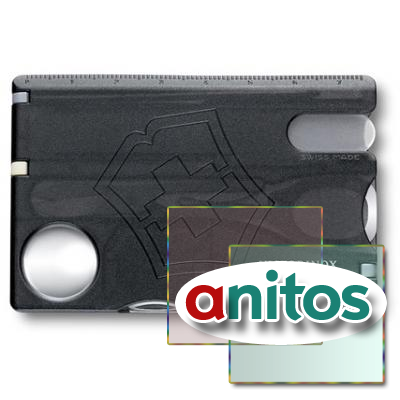 Швейцарская карточка Victorinox SwissCard Nailcare, черная*