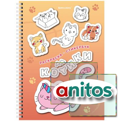 ��������� �������� � ������ �5, 16 ������, 120 ��������, �� ������, BRAUBERG, 