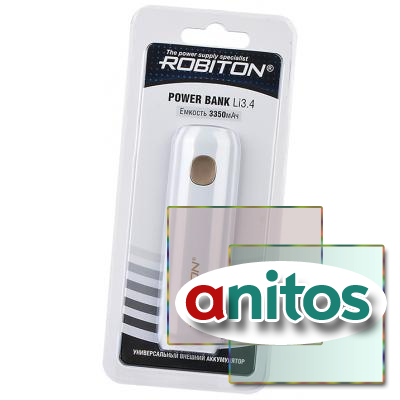    ROBITON POWER BANK Li3.4 MAGNOLIA () 3350 BL1