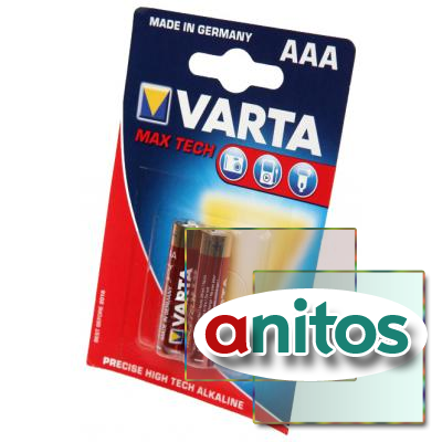 ��������� ������������ ��� VARTA MAX TECH 4703 LR03 BL2