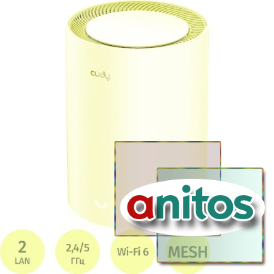 Wi-Fi mesh ������� Cudy M3000(1-Pack)