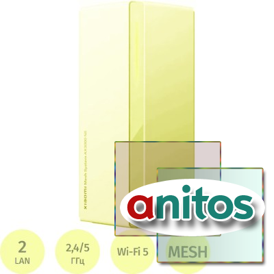 Wi-Fi mesh ������� Xiaomi Mesh System AC1200 (DVB4485GL) 3��/��