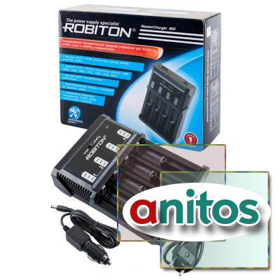    li-ion, li-pol, li-fepo4 ROBITON MasterCharger 850