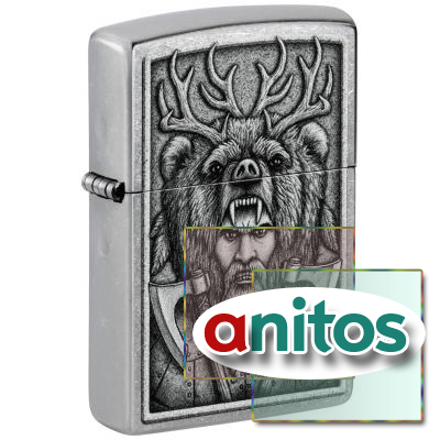  ZIPPO Barbarian Design   Street Chrome, /, , 38x13x57 
