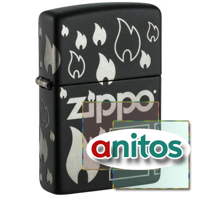  ZIPPO Classic   Black Matte, /, , , 38x13x57 