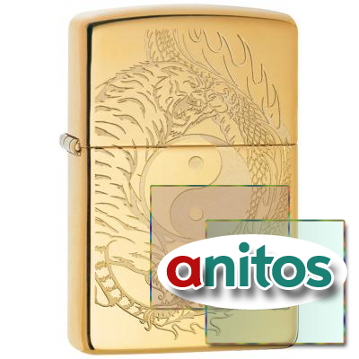  ZIPPO Classic   High Polish Brass, /, ,  36x12x56 