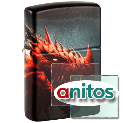  ZIPPO Dragon Design   540 Matte, /, , 38x13x57 