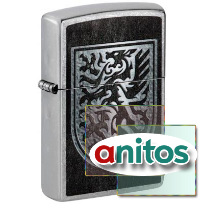  ZIPPO Dragon Design   Street Chrome, /, , 38x13x57 