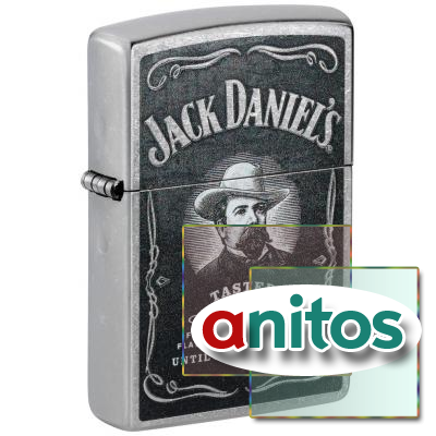  ZIPPO Jack Daniels   Street Chrome, /, , 38x13x57 