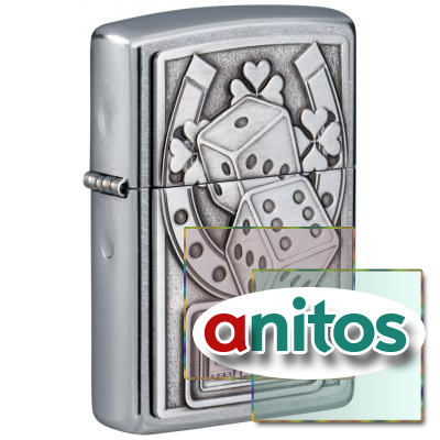  ZIPPO Lucky 7   Street Chrome, /, , 38x13x57 