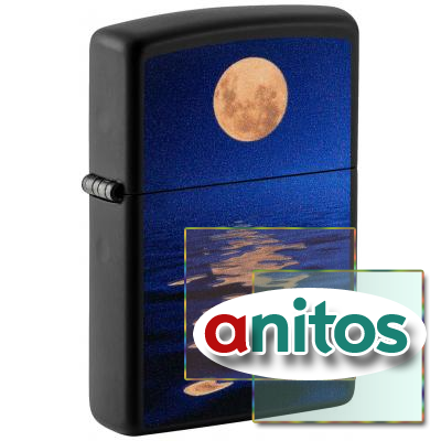  ZIPPO Moon Sunset   Black Light, /, , , 38x13x57 