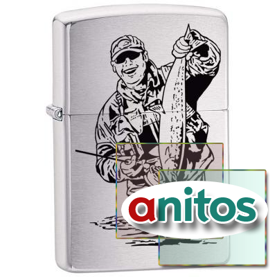  ZIPPO ,   Brushed Chrome, /, , , 36x12x56 