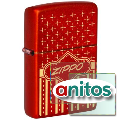  ZIPPO   Metallic Red, /, , 38x13x57 