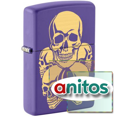  ZIPPO   Purple Matte, /, , 38x13x57 