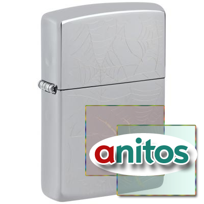  ZIPPO Spider Design   High Polish Chrome, /, , 38x13x57 