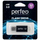 -  Perfeo USB 3.0 32GB C14 Black metal series