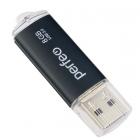 флэш-накопитель  Perfeo USB 3.0 64GB C14 Black metal series