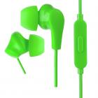 Perfeo наушники внутриканальные c микрофоном ALPHA зеленые