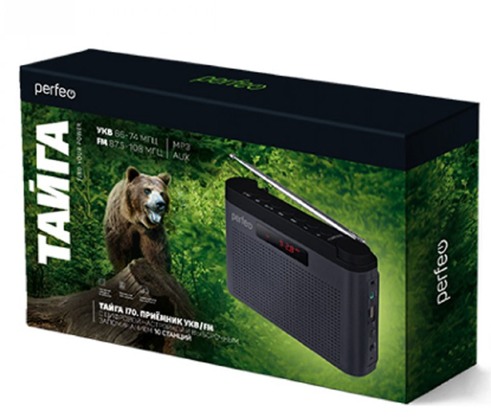 Perfeo    FM+ 66-108/ MP3/  ,USB/  (I70GR)