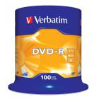 VERBATIM DVD-R 4,7 GB 16x CB/100