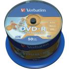 VERBATIM DVD-R 4,7 GB 16x CB/50 Full Ink Print
