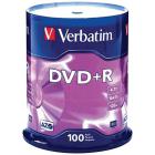VERBATIM DVD+R 4,7 GB 16x CB 100