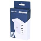 Адаптер/блок питания ROBITON CHARGER100-2U2CW GAN 100Вт 5000мА 2-USB/2-Type C BL1