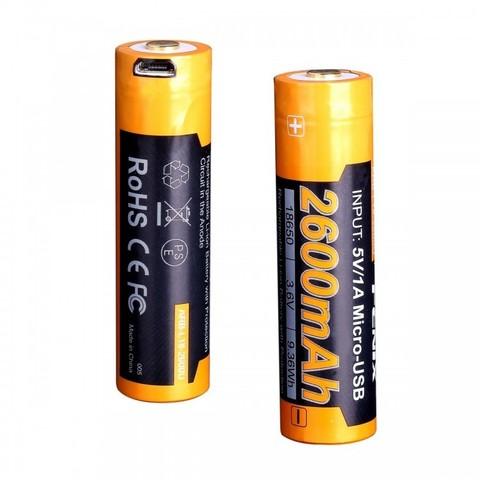  18650 Fenix ARB-L18 2600U mAh    USB*, 