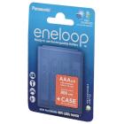  Panasonic eneloop BK-4MCDE/4CP+case 800 AAA +  BL4
