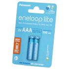  Panasonic eneloop lite BK-4LCCE/2CP 550 AAA BL2