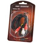 -  Pro Legend PL1108 3xRCA  <--> 3xRCA , +-, 1.5  BL1