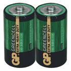 Батарейка GP R20/2SH Greencell