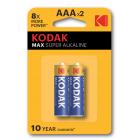 батарейка KODAK LR03/2BL MAX Super Alkaline