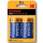 батарейка KODAK LR20/2BL MAX Super Alkaline