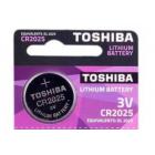 батарейка дисковая литиевая TOSHIBA CR2025/1BL