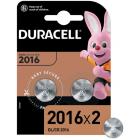 Батарейка DURCAELL CR2016 3V Lithium для электронных устройств бл/2