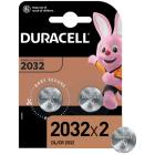 Батарейка DURACELL CR2032 3V Lithium для электронных устройств бл/2