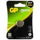 Батарейки Батарейки GP CR2016, 3V, литий, бл/1 GPCR2016-7CR1
