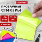    () 4  BRAUBERG MULTI COLOUR 7676, 100 , 115208